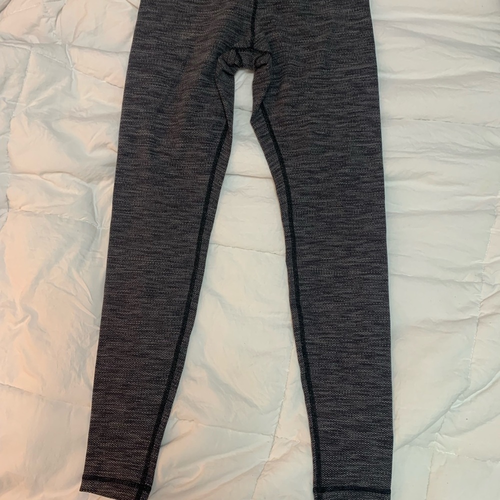 lululemon athletica Dark Gray Space-Dye High-Rise Leggings